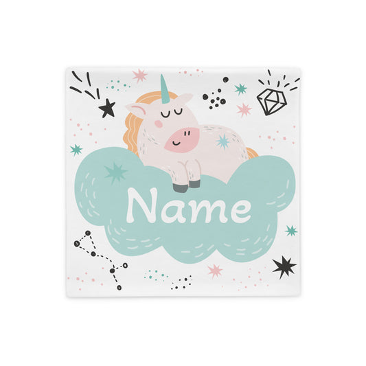 Personalized Name Pillow - Unicorn