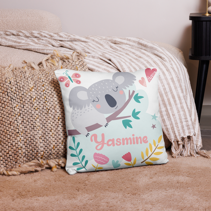 Personalized Name Pillow - Koala