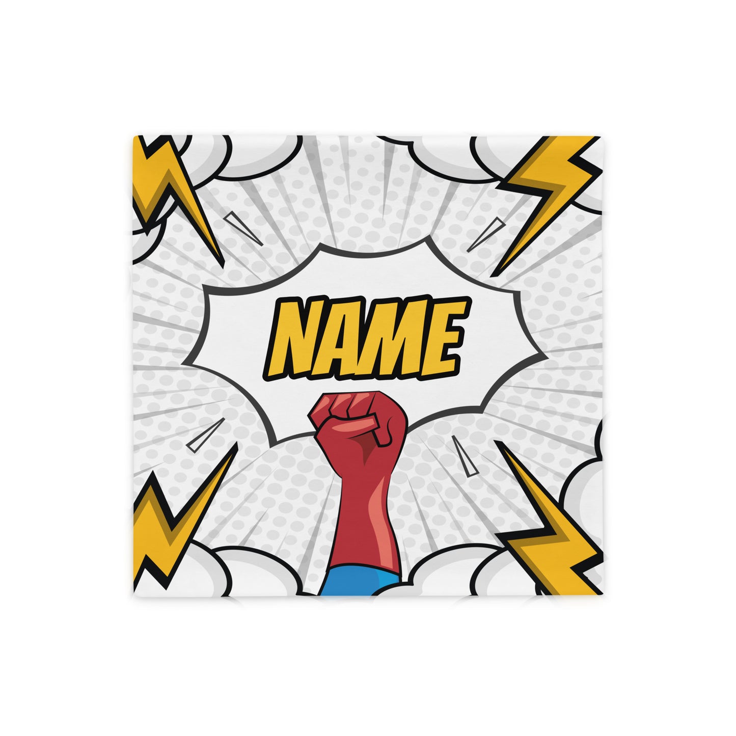 Personalized Name Pillow - Superhero